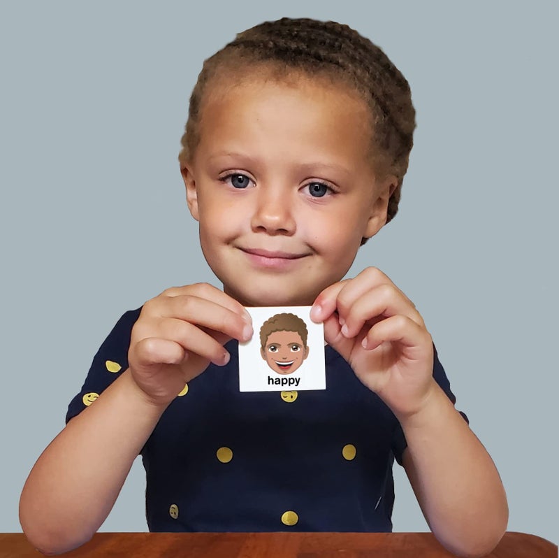 SchKIDulesÂ® Feelings Magnets for Kids and Special Needs - Teaching Social Emotional Learning and Expression - 17 Diversified Emotions Plus an I Feel Sentence Starter Included - Image 3